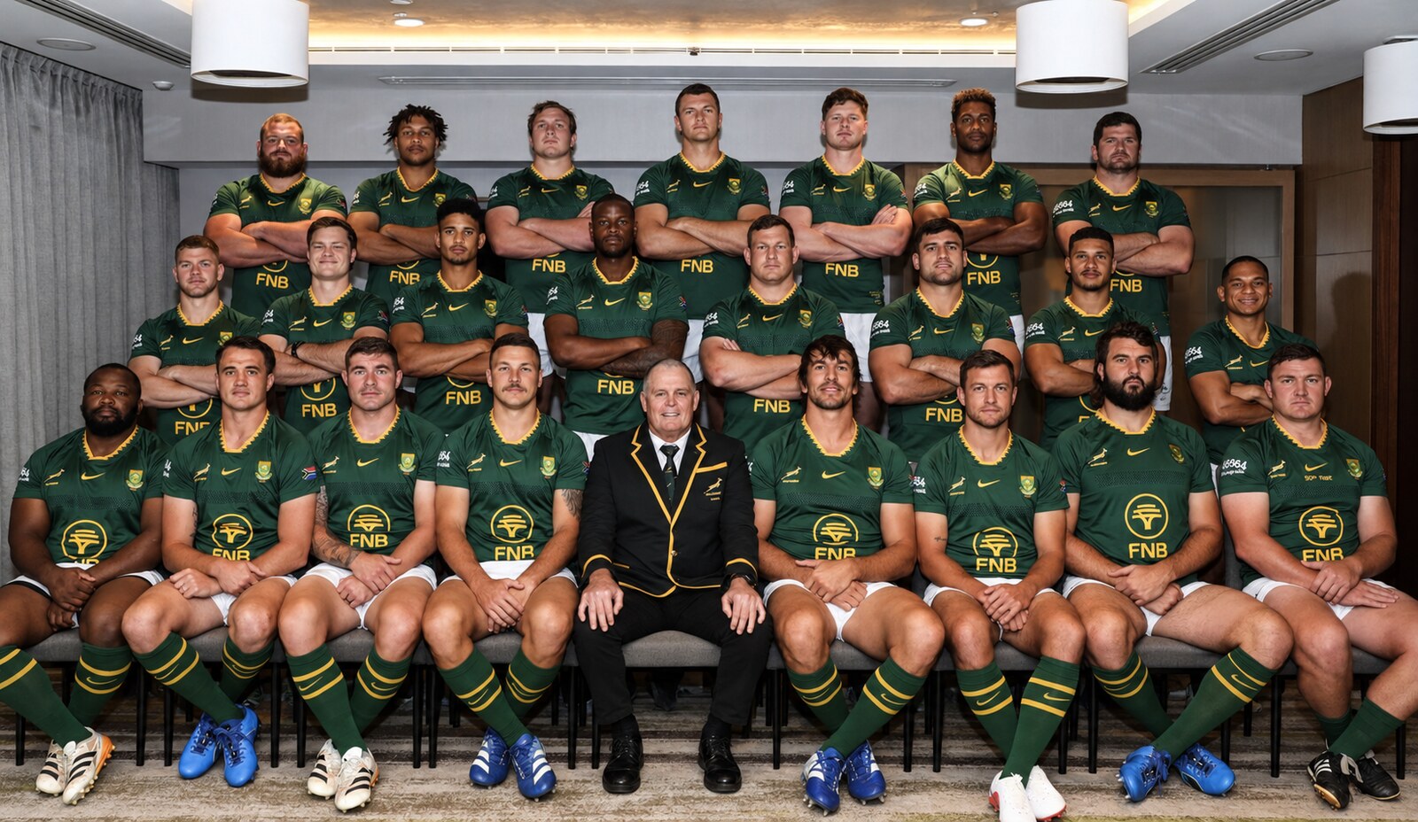 Springbok squad photo